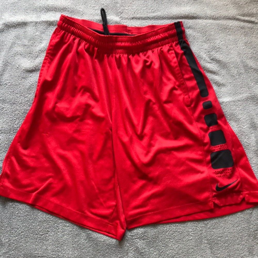 Nike Elite Men’s XL Red Basketball Shorts